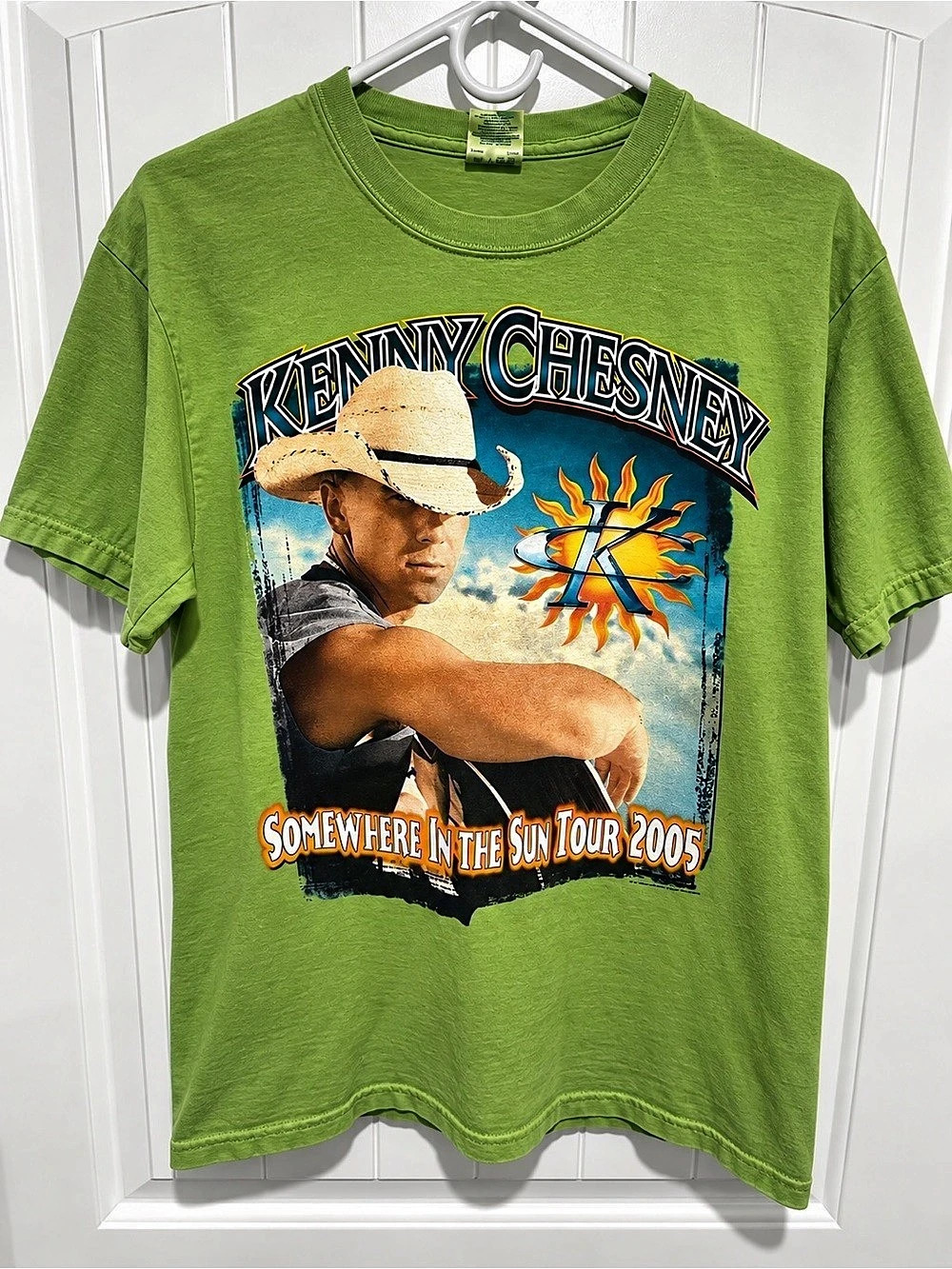 Vintage 2005 Kenny Chesney Somewhere in the Sun Tour Tee Small